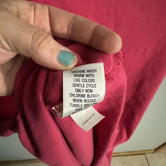 Croft and Barrow Cur Out High Neck Floral Sleeveless Tank Top Size M Wine Pink - Picture 6 of 7